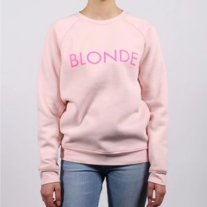 “BLONDE" Classic Crew Neck
